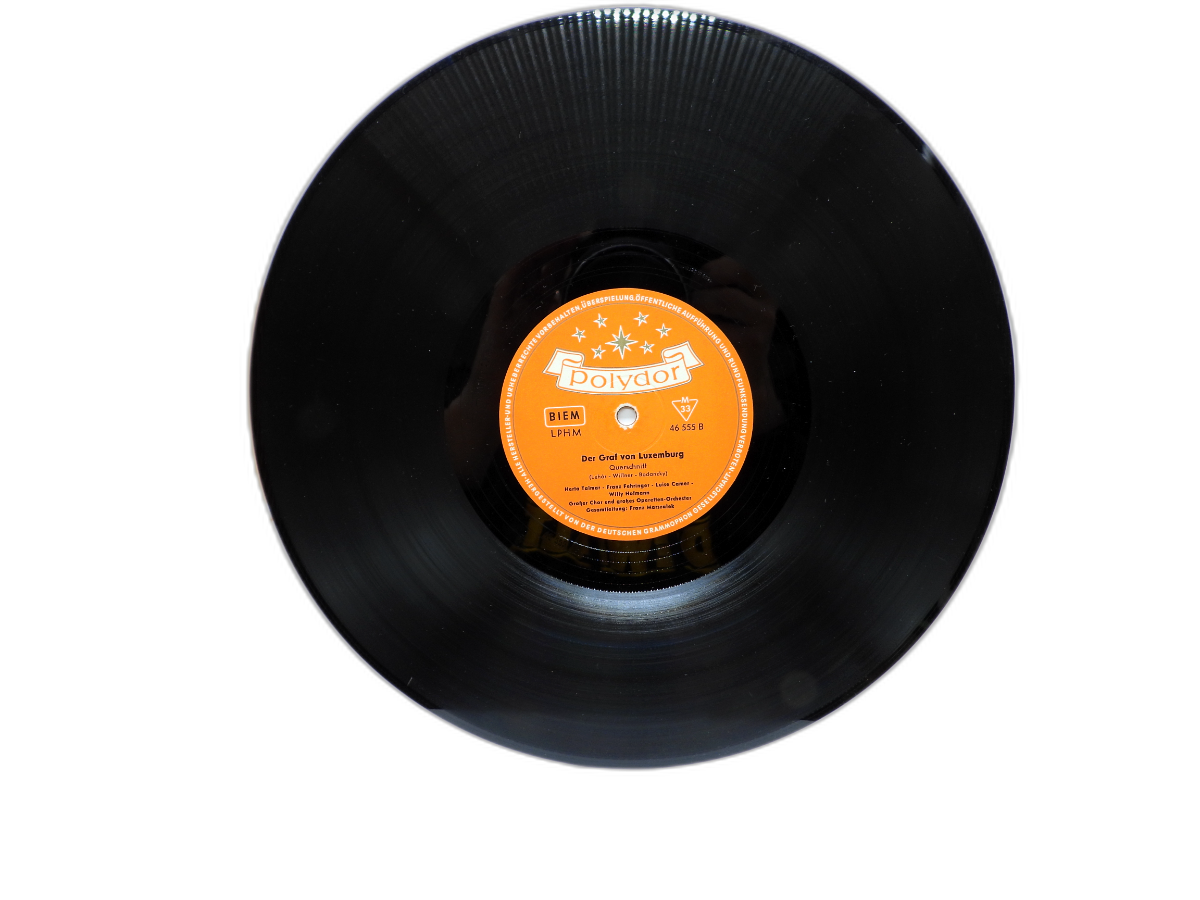 Die Lustige Witwe / Der Graf Von Luxemburg Operetta Vinyl Lp Polydor