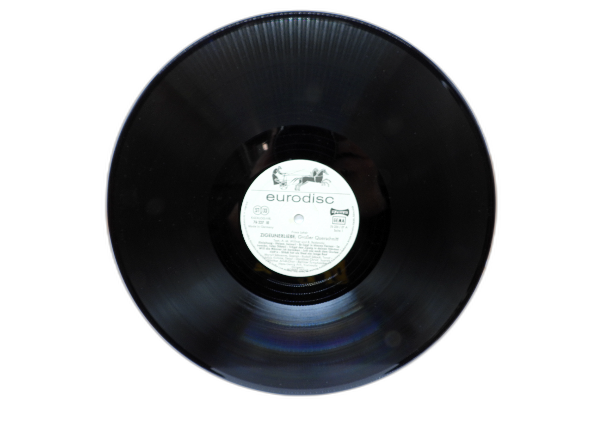 Franz Lehár Zigeunerliebe Vinyl Record Eurodisc