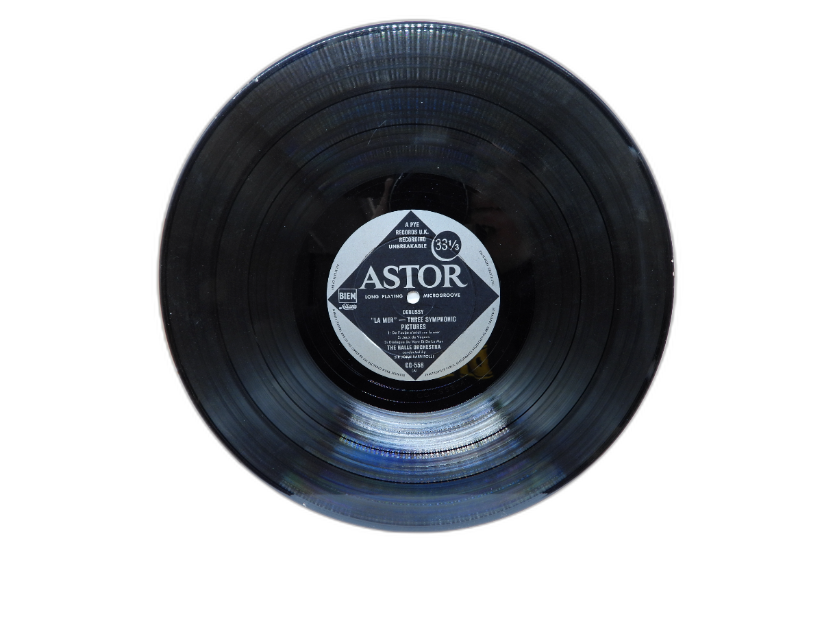 Astor Gg 558 Debussy La Mer / Ravel Daphnis Et Chloé Vinyl Record