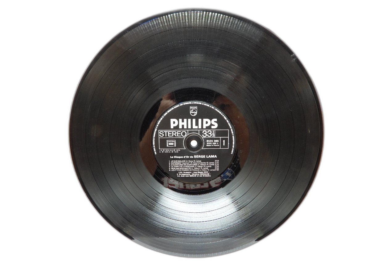 Serge Lama Le Disque D'or Vinyl Record Philips 9101 065