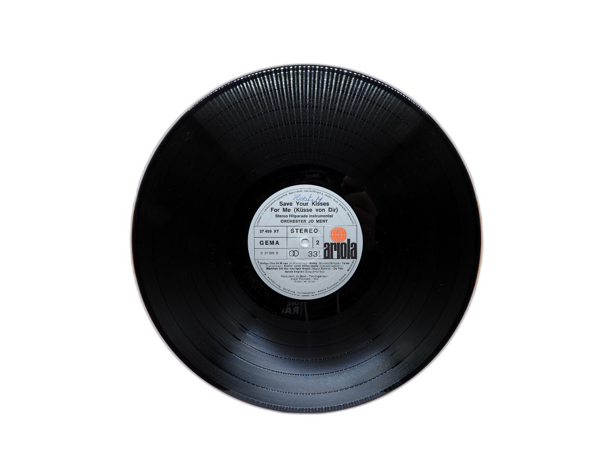 Ariola Save Your Kisses for Me Küsse Von Dir Instrumental Vinyl Record