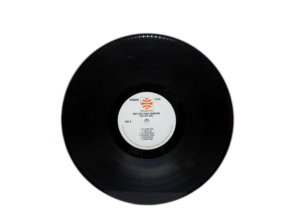 Burt Best Plays Kaempfert Vinyl Lp International Artists