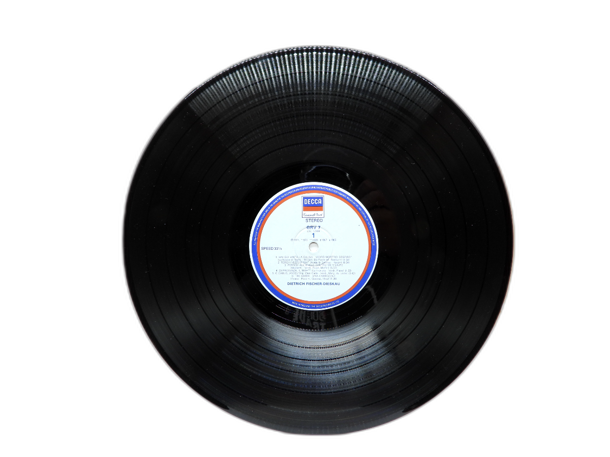 Decca Grv 7 Dietrich Fischer Dieskau Vinyl Record Opera Arias