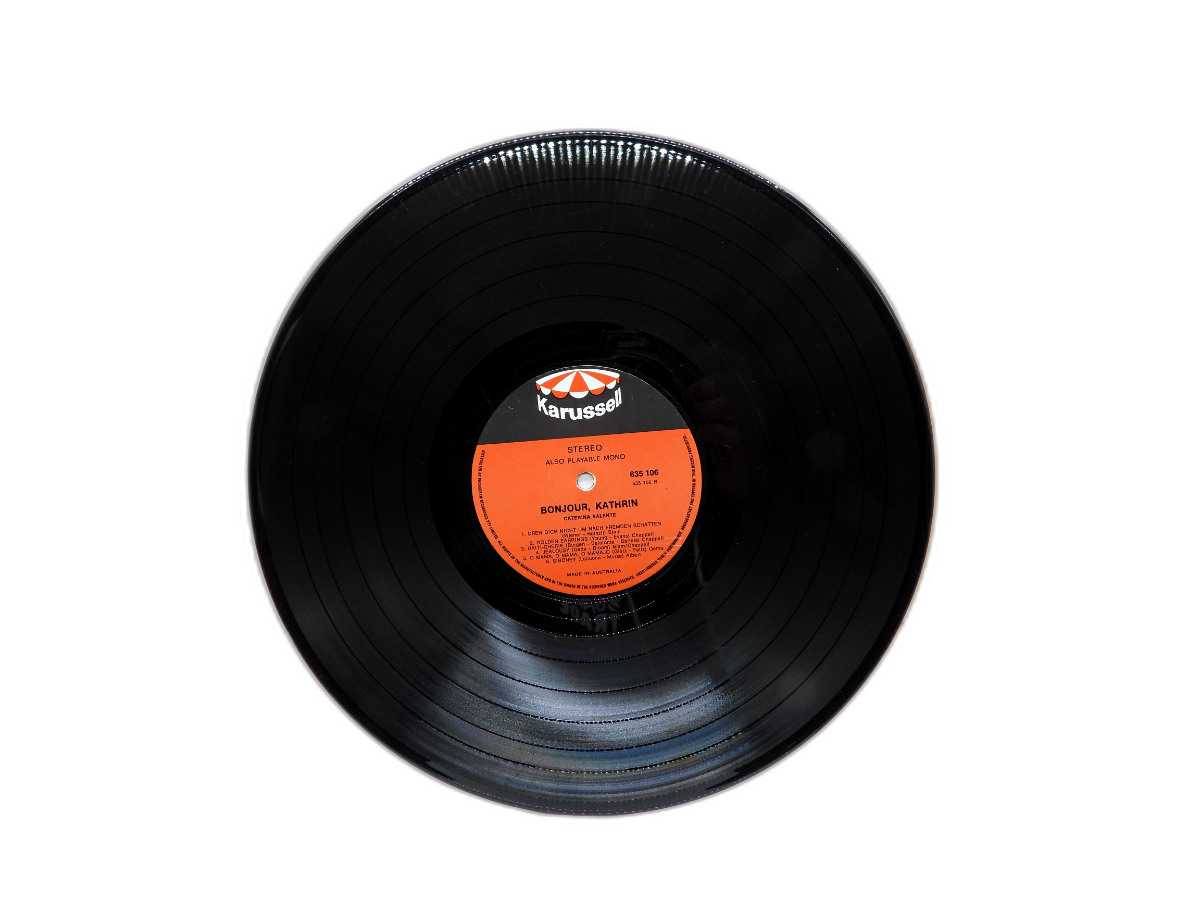 Bonjour Kathrin Vinyl Record By Caterina Valente Karussell