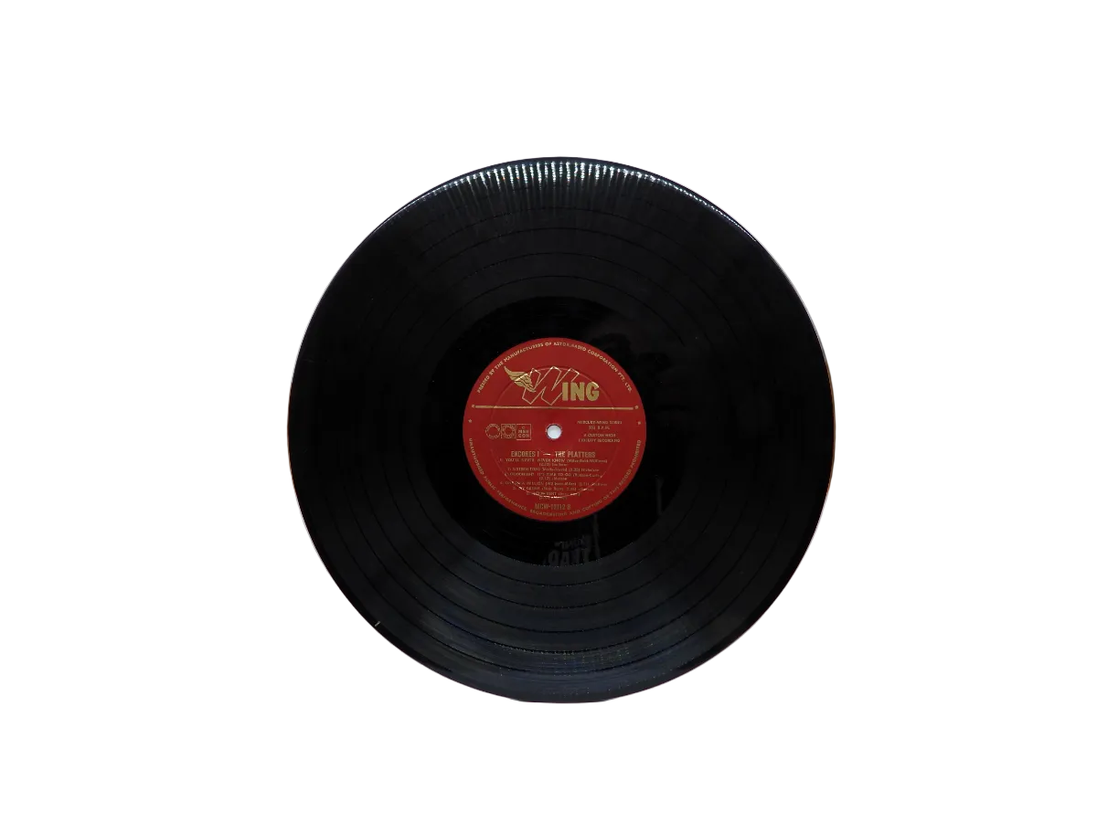 The Platters Encores Vinyl Record Mcw 12112 Mercury Wing