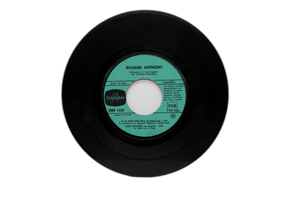 Richard Anthony Rose Parmi Les Roses 45 Rpm Vinyl Record Esrf 1433 Columbia