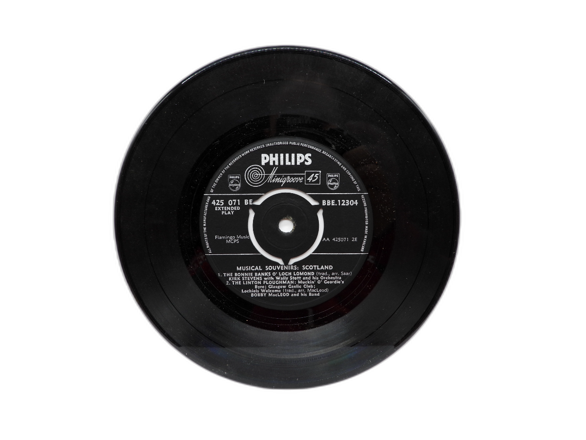 Philips Musical Souvenirs Scotland 45 Rpm Vinyl Record