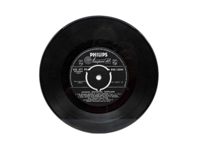 Philips Musical Souvenirs Scotland 45 Rpm Vinyl Record