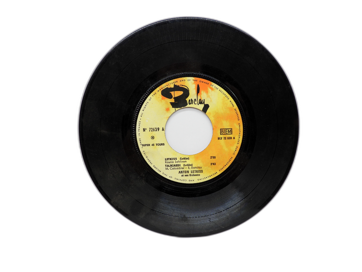 Anton Letkiss 45 Rpm Vinyl Record Barclay 72639