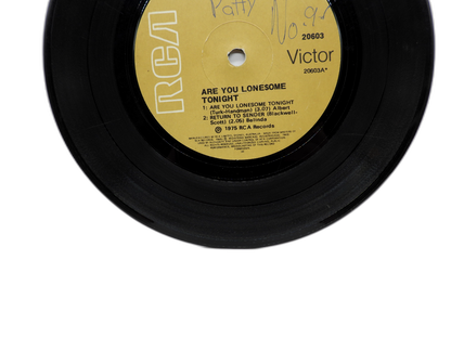 Elvis Presley Are You Lonesome Tonight 7" 45 Rpm Vinyl Single Rca Victor