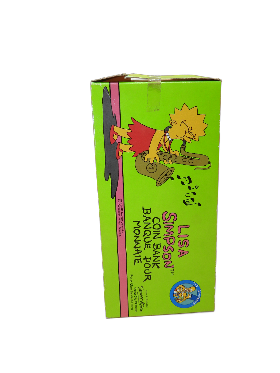 Lisa Simpson Coin Bank the Simpsons Collectible Street Kids