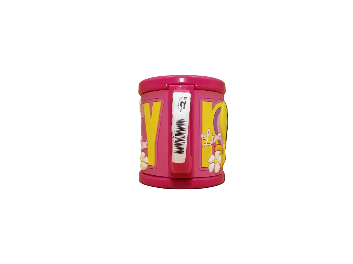 Tweety Bird Pink Plastic Mug Cup Warner Bros Warner Bros. Entertainment Inc.