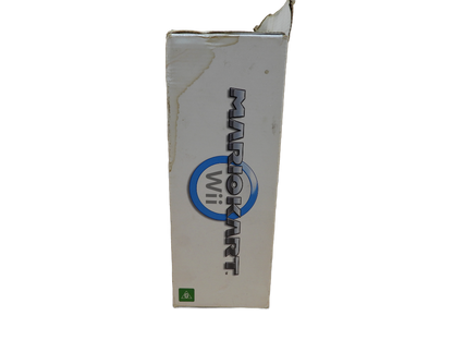 Mario Kart Wii With Wii Wheel Nintendo Game BOX ONLY NO GAME 
