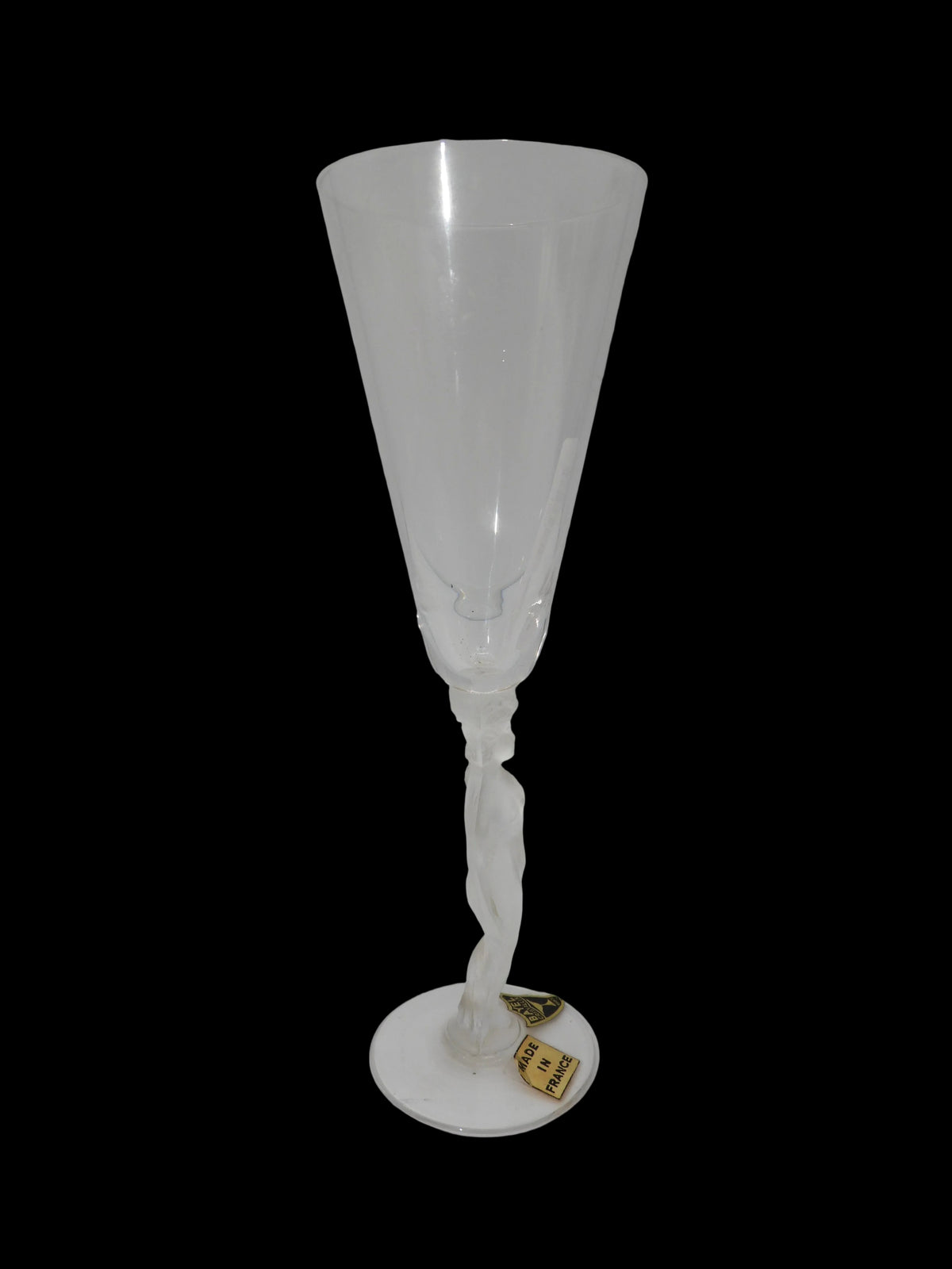 Bayel Cristallerie Champagne Flute Glass Made in France