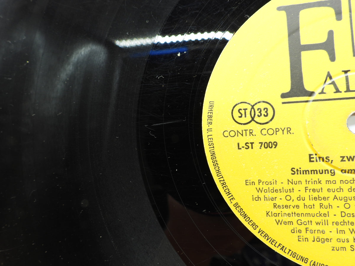 Falcon Eins Zwei G'suffa Vinyl Record L St 7009