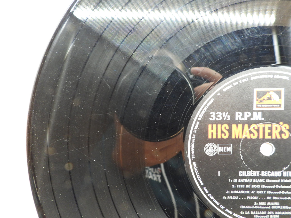 Gilbert Bécaud Hits Vinyl Record Oclp 3571 His Master's Voice