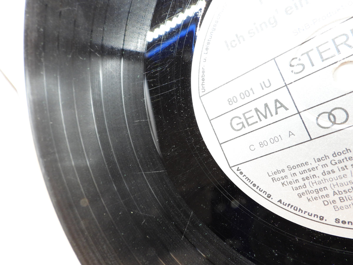 Heintje Ich Sing' Ein Lied Für Dich Vinyl Lp 1969 Ariola 80 001 Iu