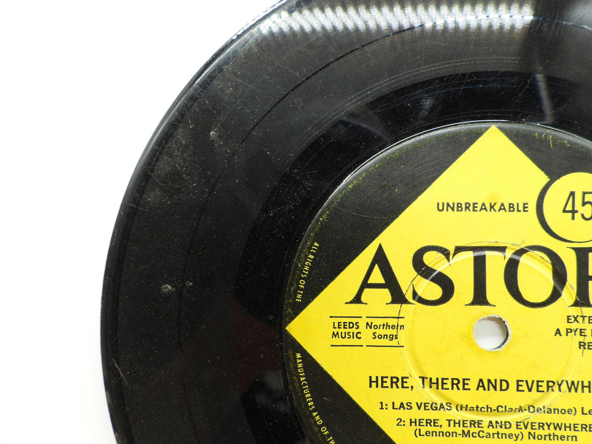 Here There and Everywhere 45 Rpm Vinyl Record Petula Clark Astor