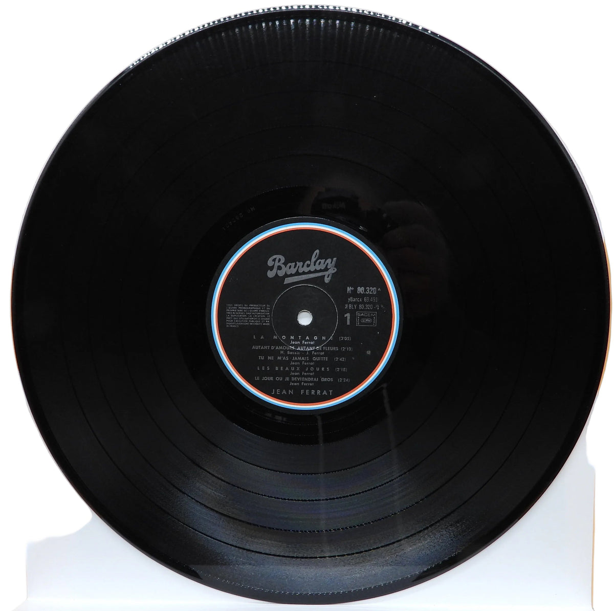 Jean Ferrat Vinyl Lp Barclay 80 320