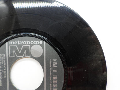 Mes Enfants De Toi 45 Rpm Vinyl Record By Nina & Frederik Metronome