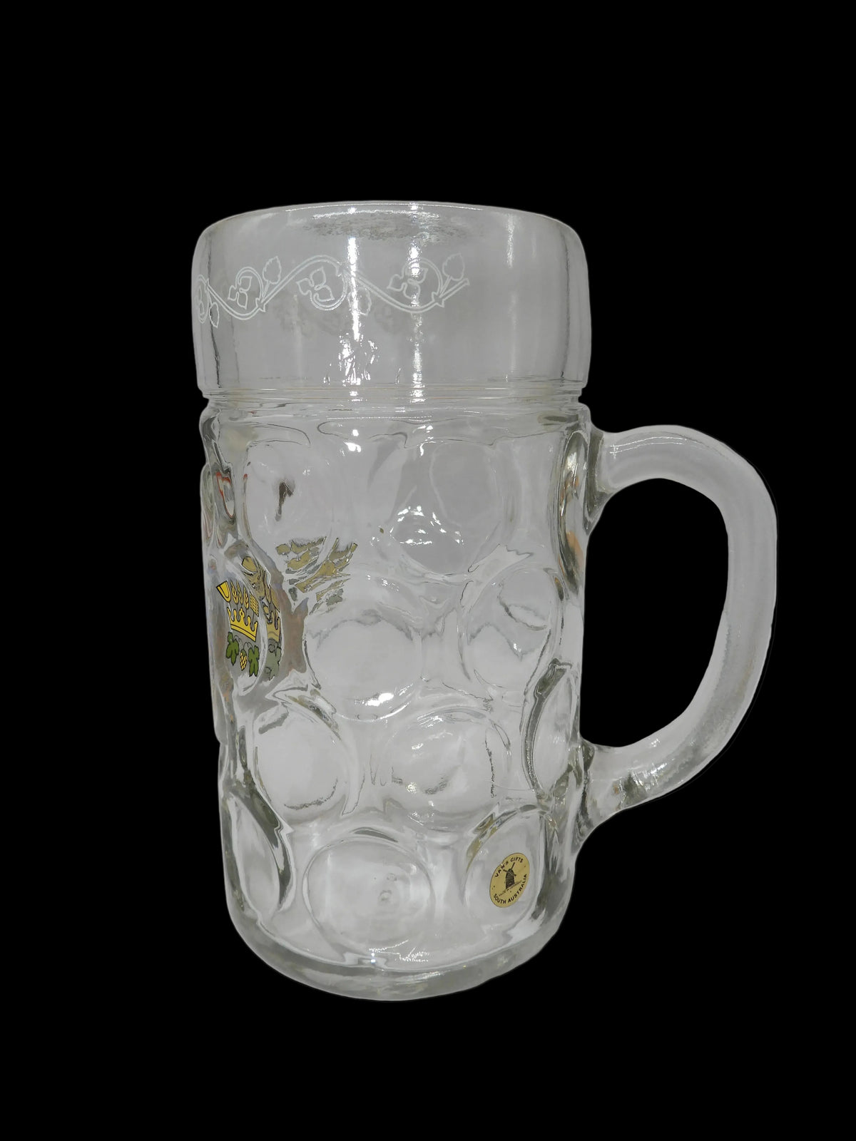 Octoberfest Adelaide Glass Beer Stein Mug