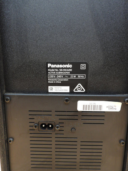 Panasonic Sb Hwa490 Active Subwoofer
