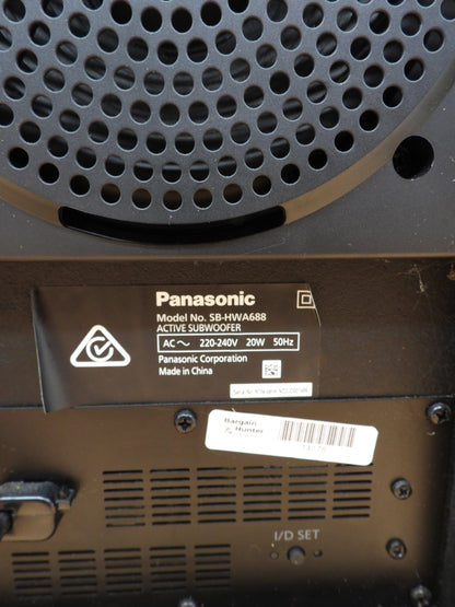 Panasonic Sb Hwa688 Active Subwoofer