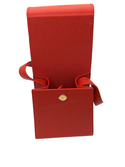 Penfolds Red Leather Wine Bottle Carrier