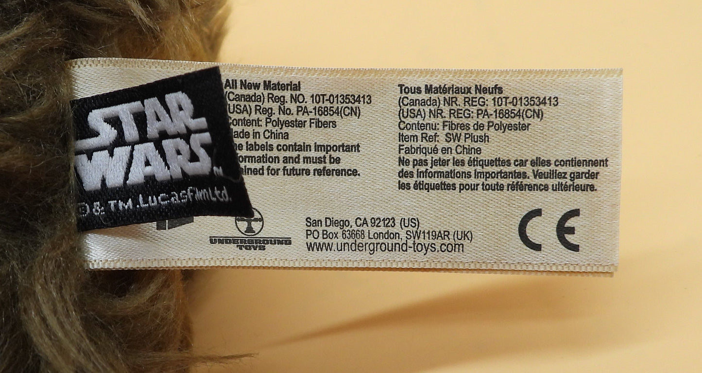Star Wars Chewbacca Plush Toy 6" Underground Toys