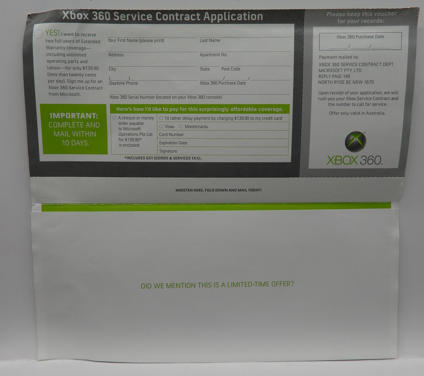 Xbox 360 Setup and Manuals Game