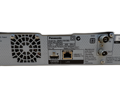 Panasonic Dmr Xw380 Dvd Recorder Hdd Twin Tuner Hdmi