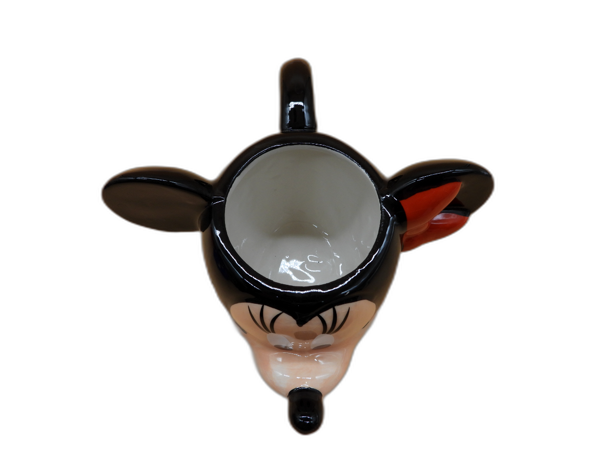 Disney Minnie Mouse Sculpted Ceramic Mug 20 Oz Stor