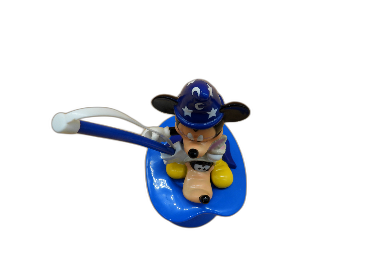 Disney Sorcerer Mickey Mouse Figurine With Magic Hat