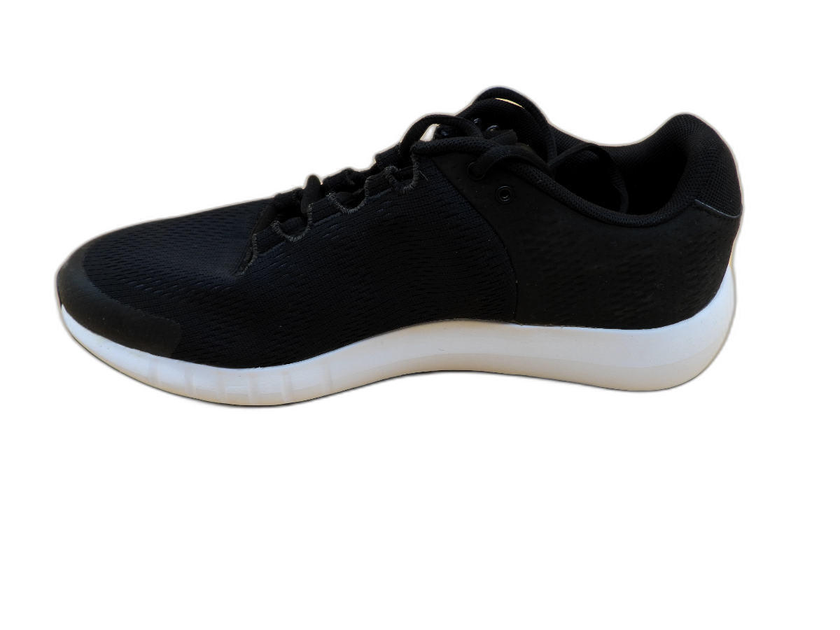 Under Armour Men's Black White Running Shoes