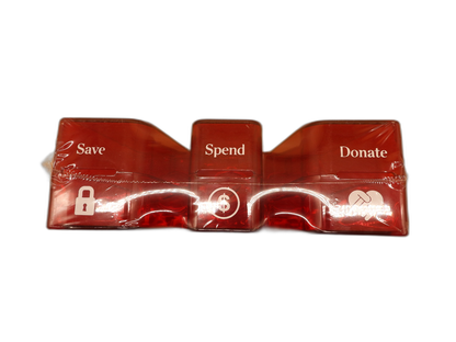 Westpac Save Spend Donate Plastic Money Box