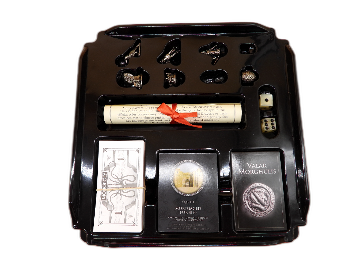Monopoly Game of Thrones Collector's Edition Board Game Hasbro