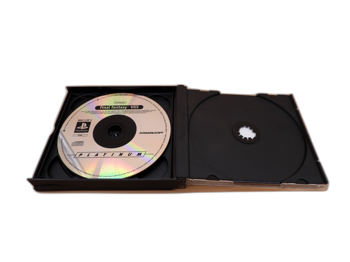 Final Fantasy Viii Playstation Pal Sles 02080 Squaresoft Game Missing Disc