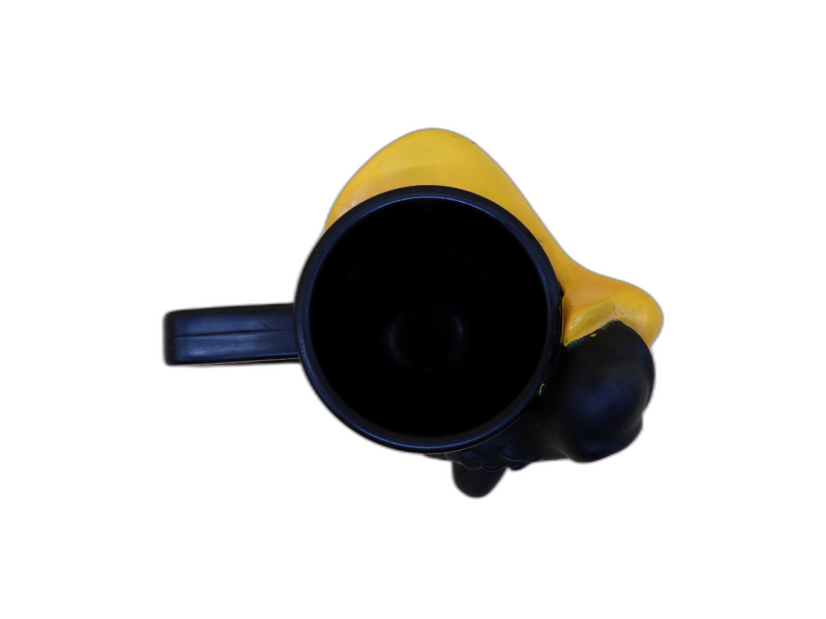 1995 Warner Bros Daffy Duck 3d Character Mug