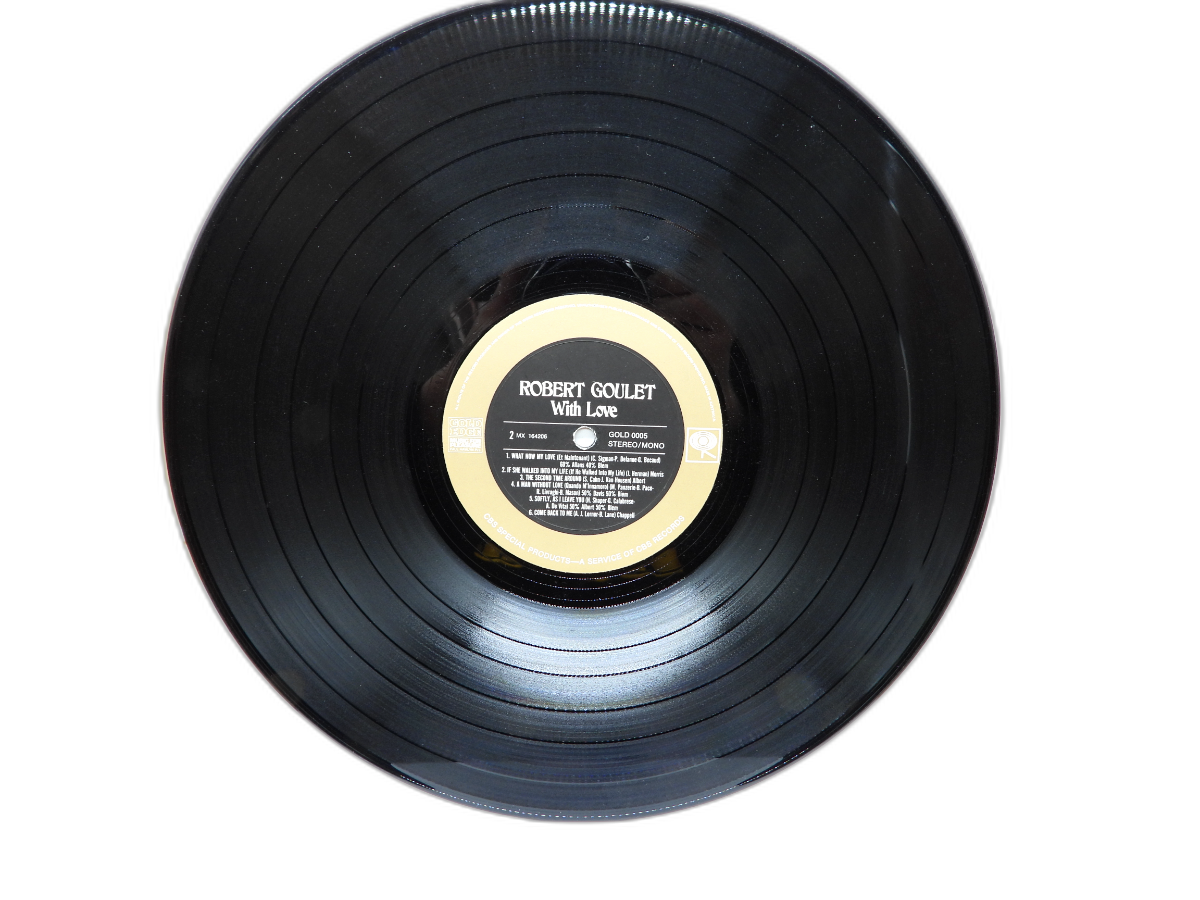 Robert Goulet With Love Vinyl Lp Gold Edge Gold 0005