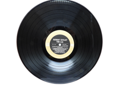 Robert Goulet With Love Vinyl Lp Gold Edge Gold 0005