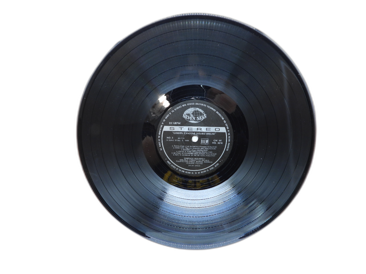 Golden Canzone Double Deluxe Vinyl Record Seven Seas