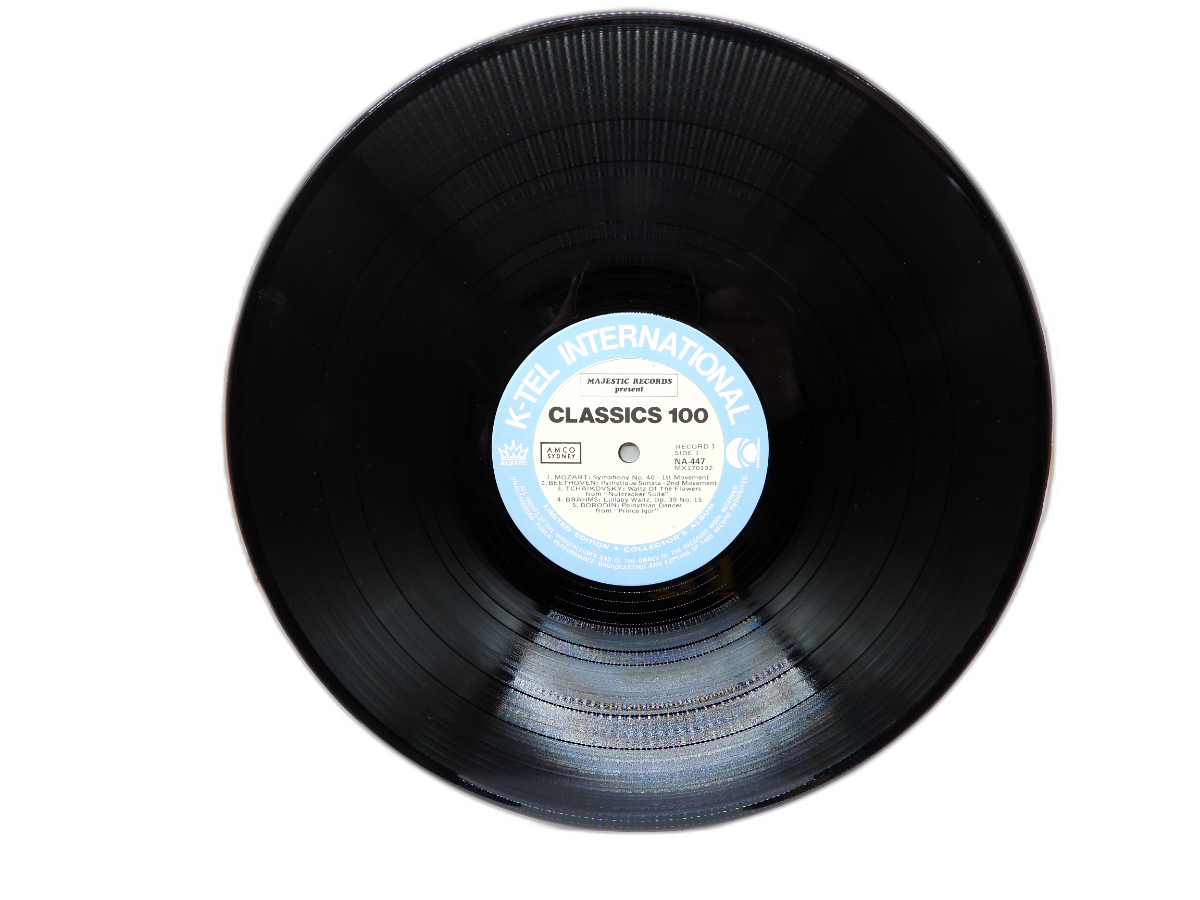 Majestic Classics 100 Na 447 Vinyl Record Classical Music