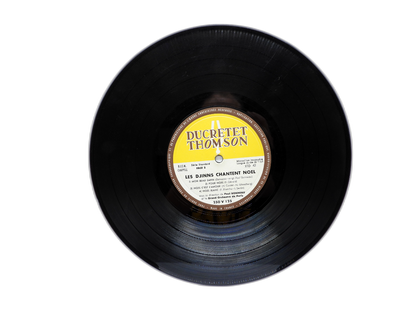 Les Djinns Chantent Noël Vinyl Record Christmas Songs Ducretet Thomson
