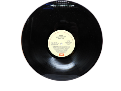 Edith Piaf 25th Anniversary Double Album Vinyl Emi