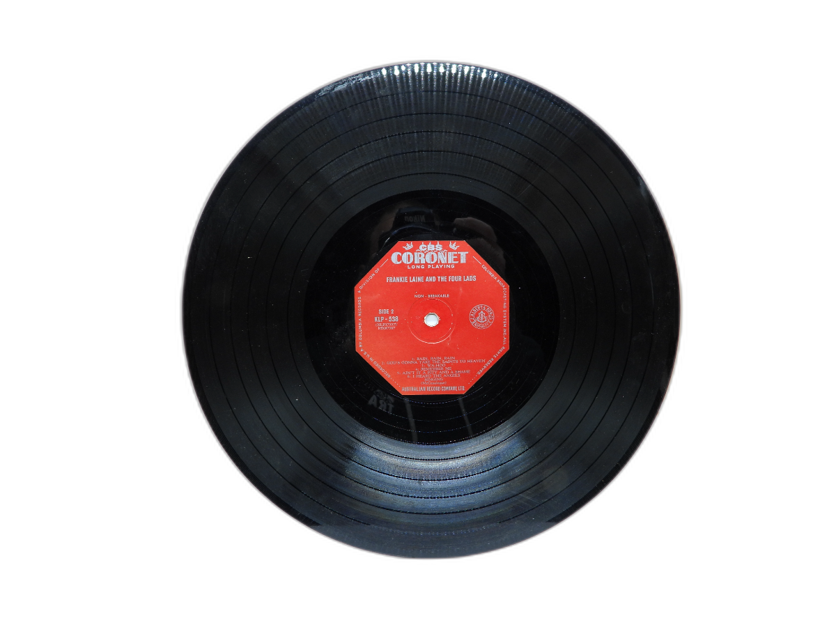 Frankie Laine and the Four Lads Vinyl Lp Cbs Coronet Klp 538