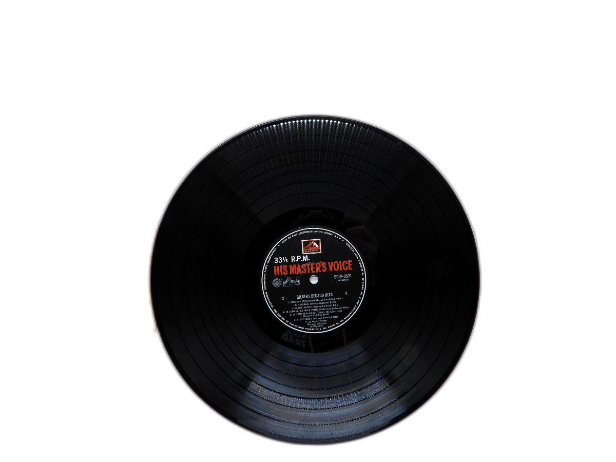 Gilbert Bécaud Hits Vinyl Record Oclp 3571 His Master's Voice