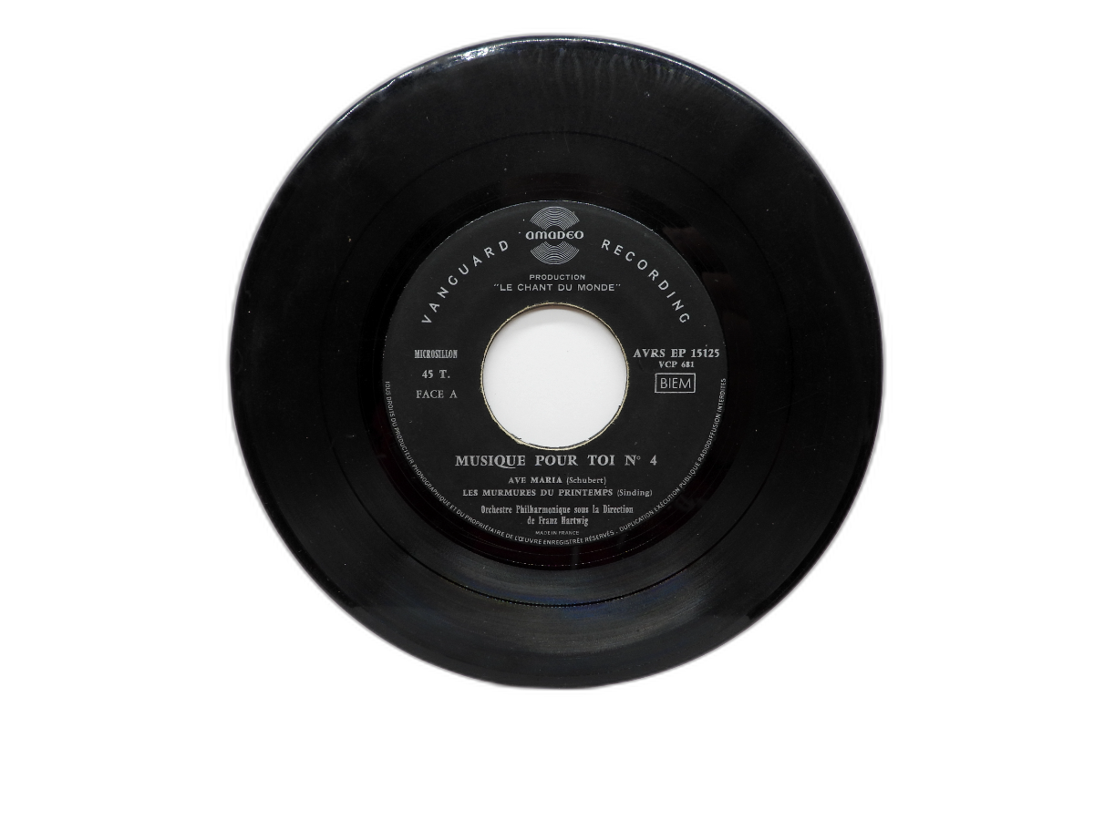 Amadeo Musique Pour Toi No 4 45 Rpm Vinyl Ep