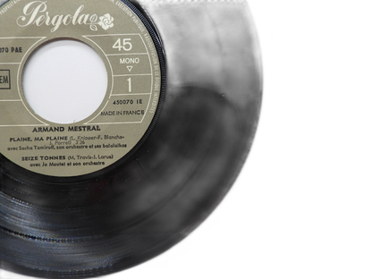 Armand Mestral Plaine Ma Plaine / Seize Tonnes 7" Vinyl Single Pergola