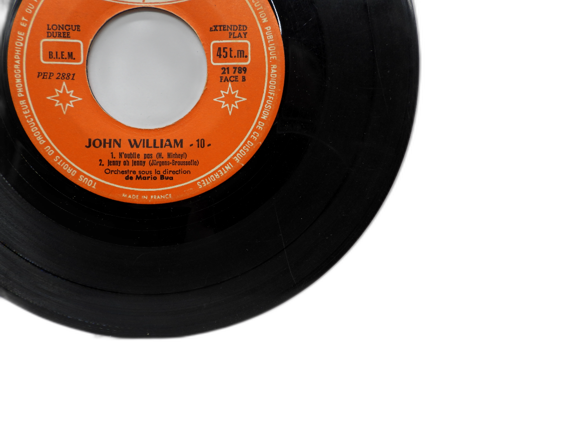Le Voyageur Sans Etoile John William 45 Rpm Vinyl Record Polydor