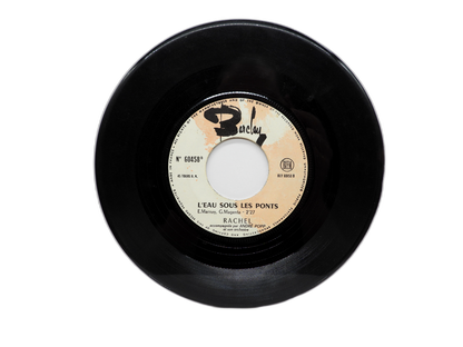 Rachel Le Chant De Mallory / L'eau Sous Les Ponts 45 Rpm Vinyl Record Barclay